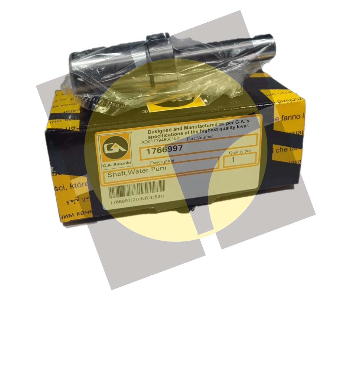 176-6997 STOKLARIMIZDA! - ŞAFT (G.A. İTALYAN)